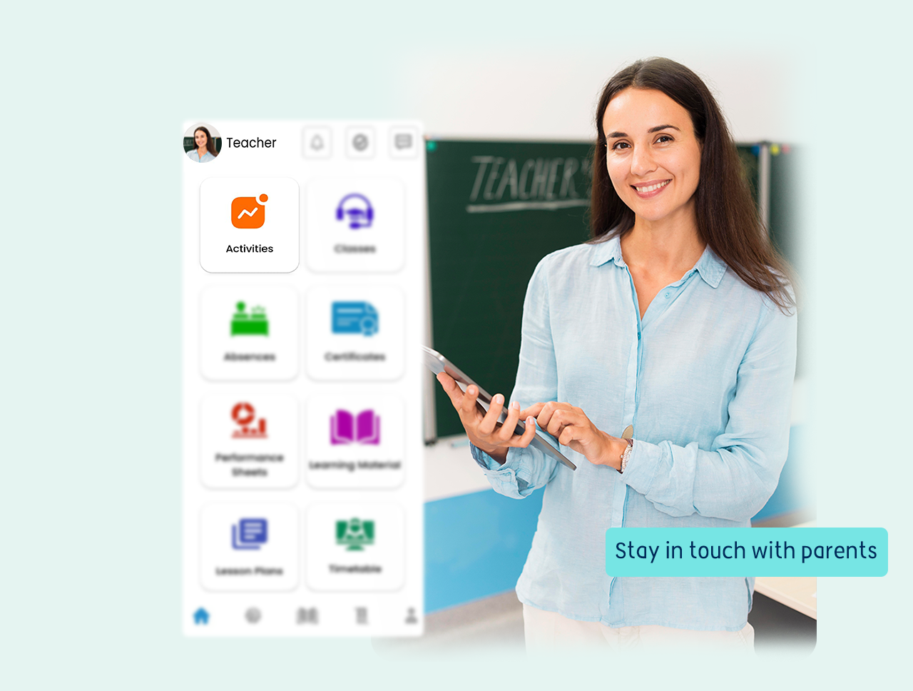 Daycare Management System for teachers